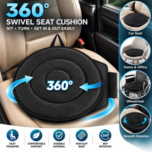 360 swivel seat cushion - 360°,