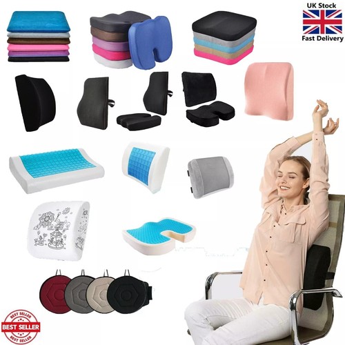 Slim memory foam coccyx seat - slim,